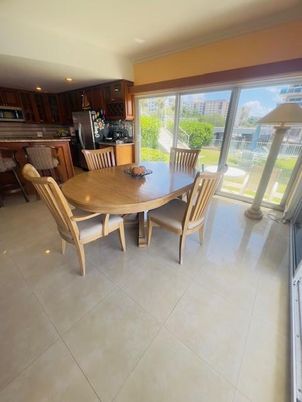 Dining room, Interior, Kitchen, Recessed Lighting
