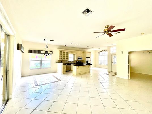 Chandelier, Interior, Kitchen, Recessed Lighting
