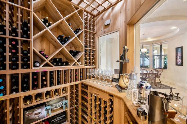 Interior, Pendant Lights, Wine Storage