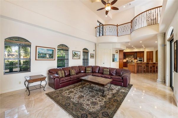 Interior, Kitchen, Living room, Recessed Lighting