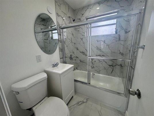 Bathroom, Glass Shower, Interior, Marble, Marble Walls