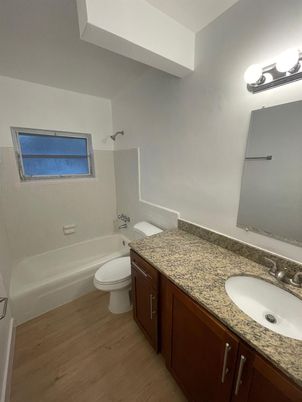 Bathroom, Dual Sink Vanities, Interior, Wood Texture Flooring