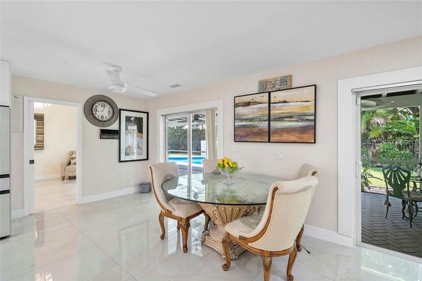 Dining room, Interior
