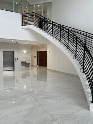 Interior, Marble, Recessed Lighting
