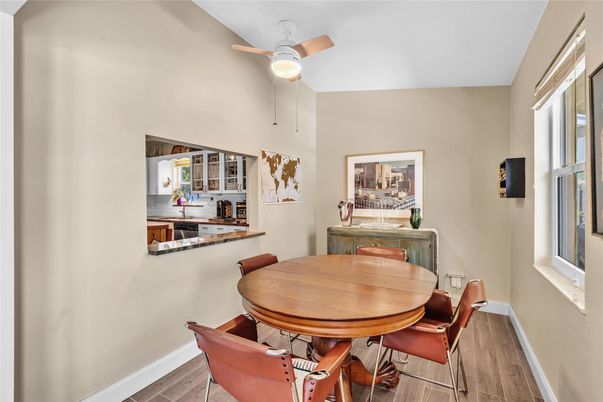 Dining room, Interior, Wood Texture Flooring