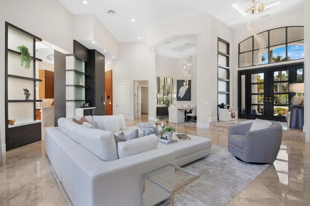 Chandelier, Interior, Living room, Pendant Lights, Recessed Lighting