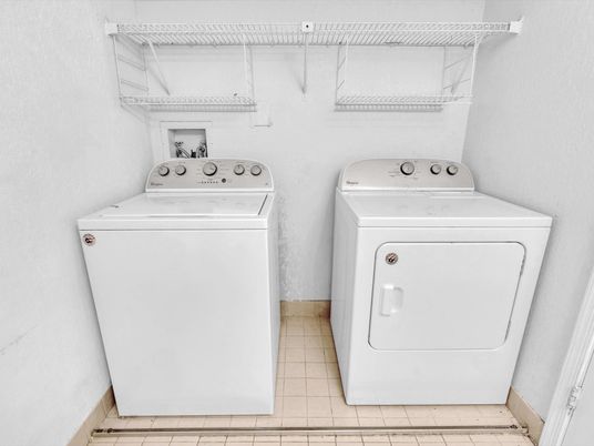 Interior, Utility Closets, Washer
