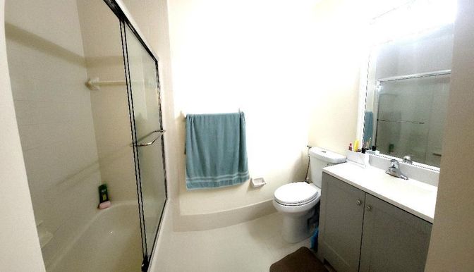 Bathroom, Glass Shower, Interior