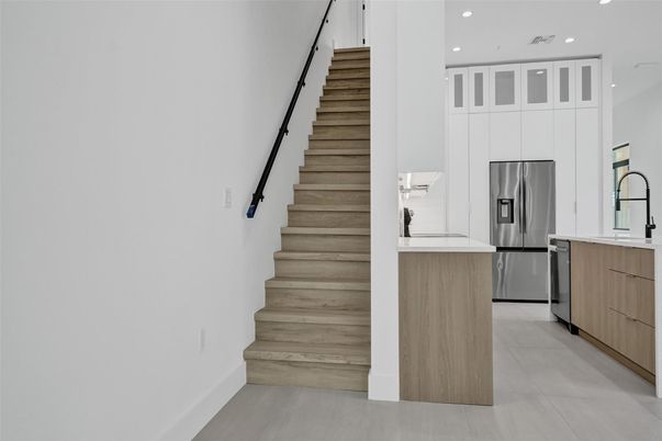 Interior, Kitchen, Recessed Lighting, Stainless Steel Appliances