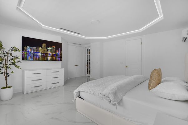 Bedroom, Interior, Marble
