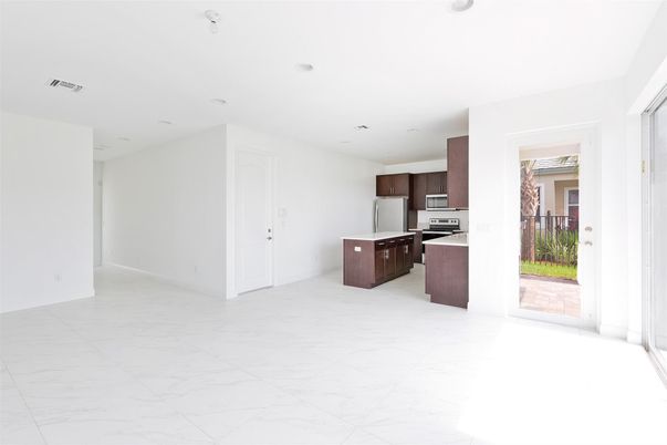 Interior, Kitchen, Marble, Recessed Lighting, Stainless Steel Appliances