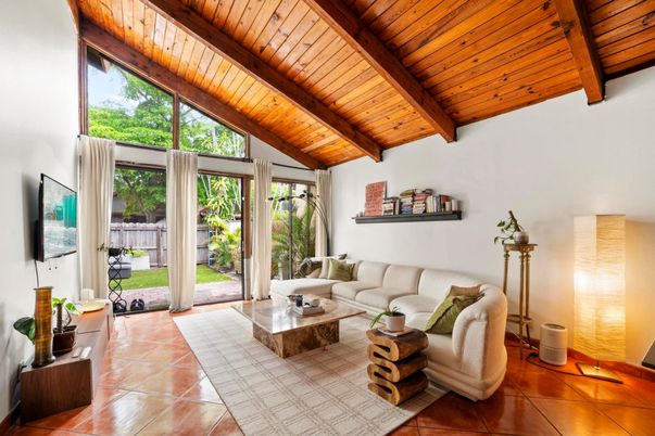 Interior, Living room, Wooden Beams, Wooden Ceilings