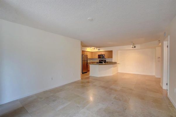 Empty room, Interior, Kitchen, Stainless Steel Appliances