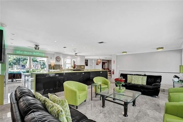 Interior, Kitchen, Living room, Recessed Lighting