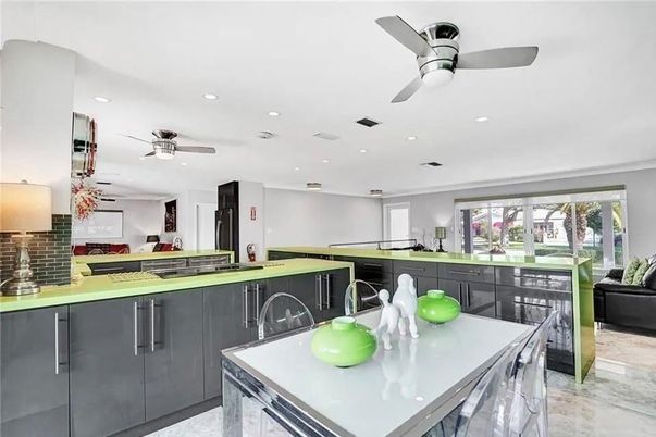 Interior, Kitchen, Recessed Lighting