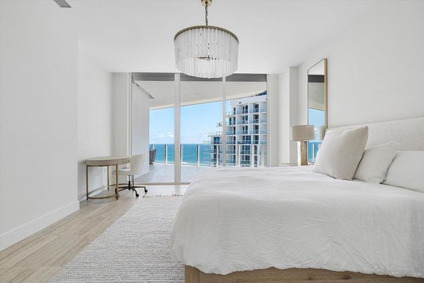 Bedroom, Interior, Water, Wood Texture Flooring