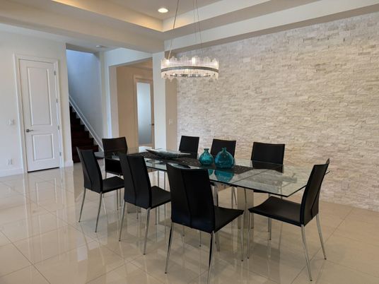 Chandelier, Dining room, Interior, Recessed Lighting