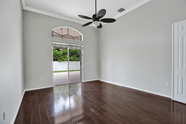 Empty room, Interior, Wood Texture Flooring