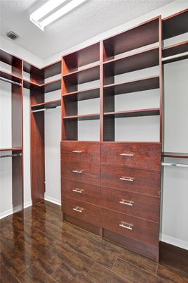 Interior, Walk-in Closets, Wood Texture Flooring