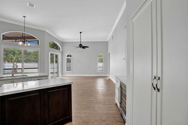 Interior, Pendant Lights, Wood Texture Flooring