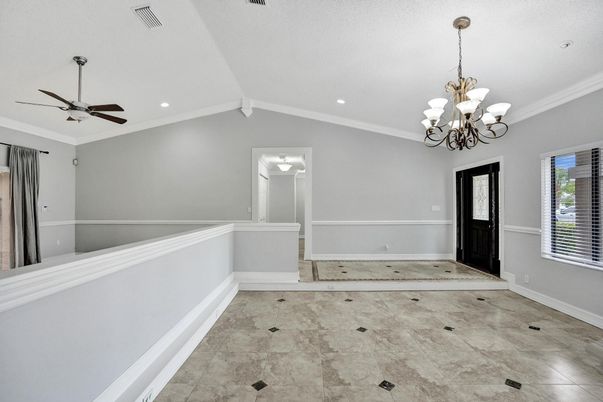 Chandelier, Interior, Recessed Lighting
