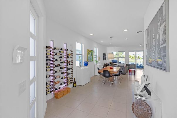 Dining room, Interior, Living room, Recessed Lighting