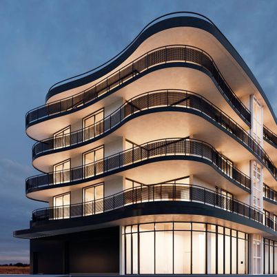 Exterior, Facade, Highrise