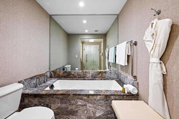 Bathroom, Interior, Recessed Lighting