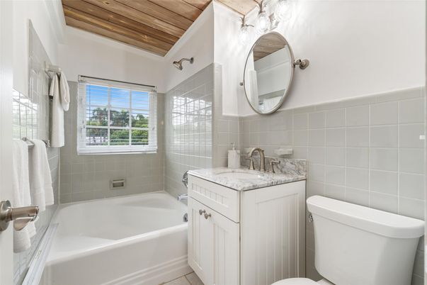 Bathroom, Interior, Wooden Ceilings