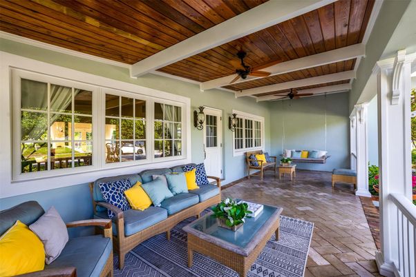 Interior, Living room, Sun Room, Wooden Ceilings