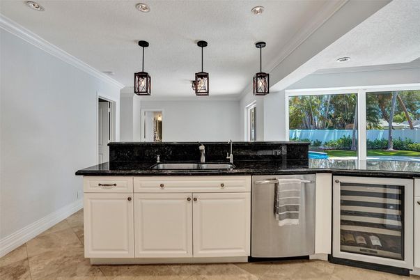 Interior, Kitchen, Pendant Lights, Recessed Lighting