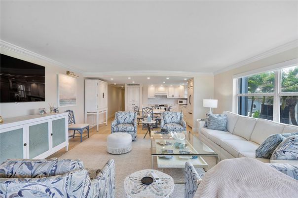 Interior, Kitchen, Living room, Recessed Lighting