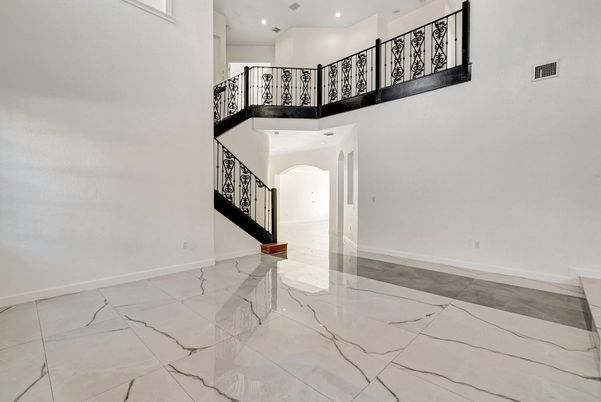 Interior, Marble, Recessed Lighting