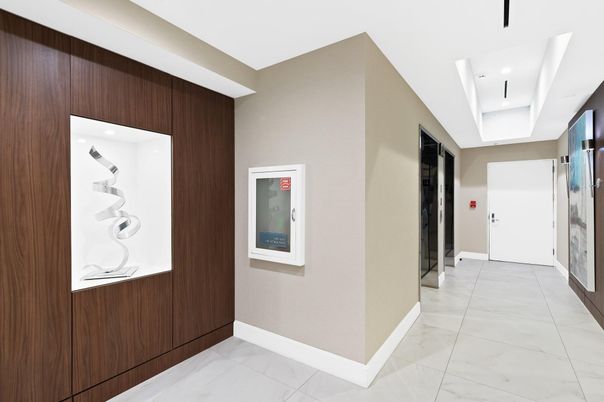 Interior, Marble, Recessed Lighting