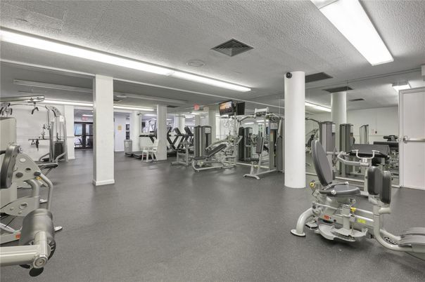 Fitness Equipment, Gym, Interior