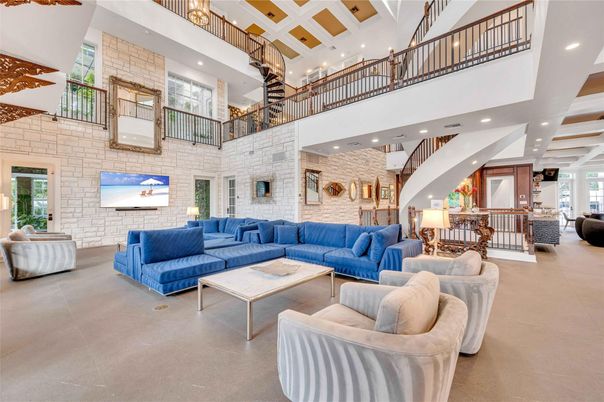Interior, Living room, Recessed Lighting, Stone Walls