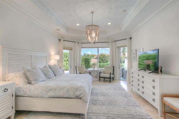 Bedroom, Interior, Pendant Lights, Recessed Lighting