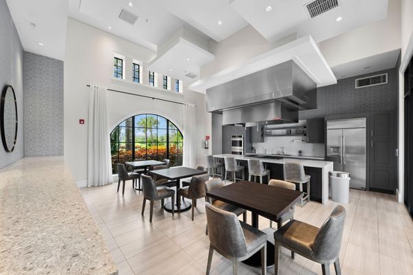 Dining room, Interior, Kitchen, Recessed Lighting, Stainless Steel Appliances