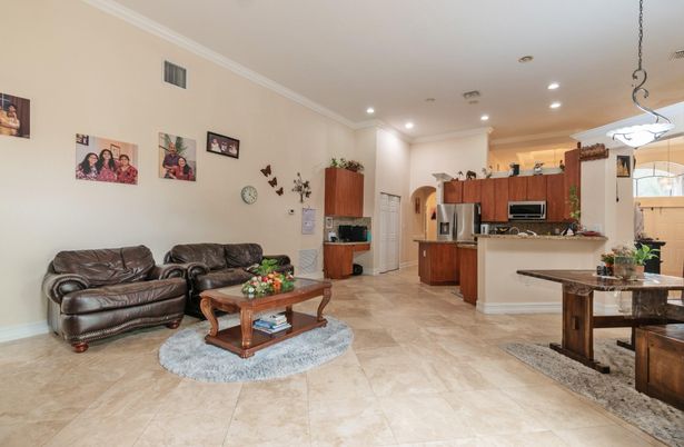 Interior, Kitchen, Living room, Recessed Lighting, Stainless Steel Appliances