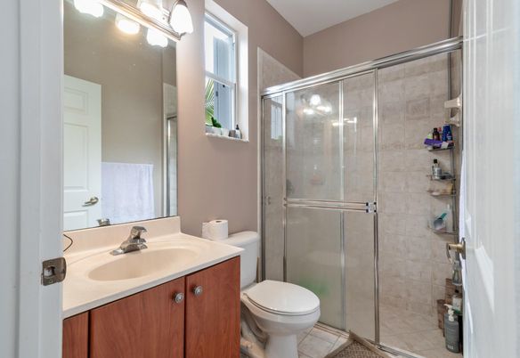 Bathroom, Glass Shower, Interior