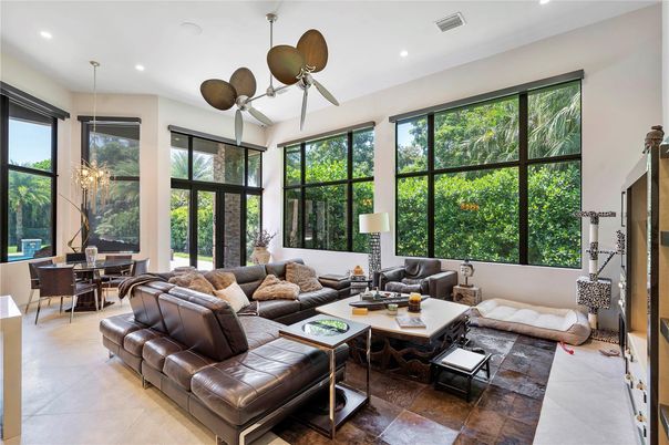 Dining room, Interior, Living room, Pendant Lights, Recessed Lighting