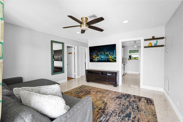 Interior, Living room, Marble, Recessed Lighting