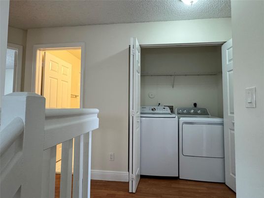 Interior, Utility Closets, Washer, Wood Texture Flooring