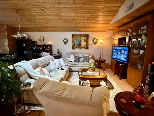 Interior, Living room, Wooden Ceilings