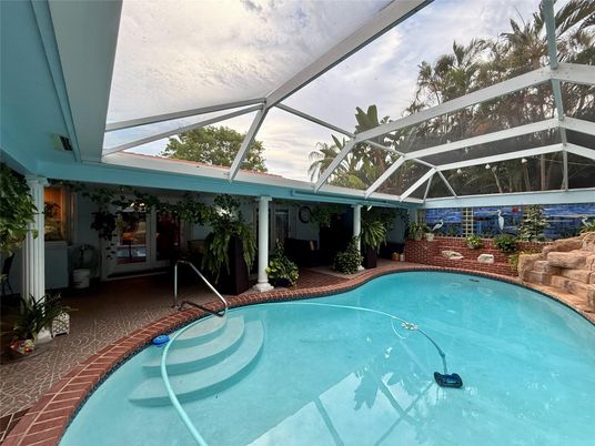 Glass Ceilings, Interior, Pool, Sun Room