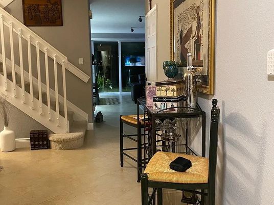 Interior, Marble, Recessed Lighting