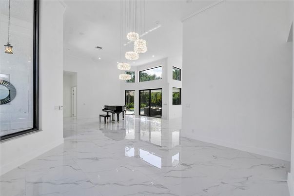 Interior, Marble, Pendant Lights, Piano, Recessed Lighting