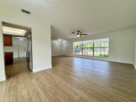 Empty room, Interior, Wood Texture Flooring