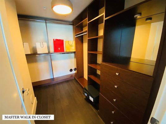 Interior, Walk-in Closets, Wood Texture Flooring