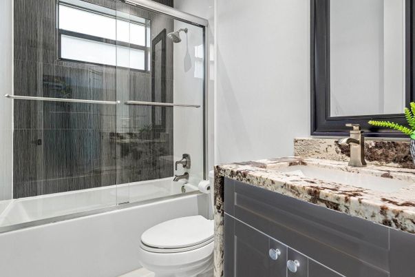 Bathroom, Glass Shower, Interior